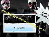 PayDay: The Heist PS3 redeem Codes Download Link