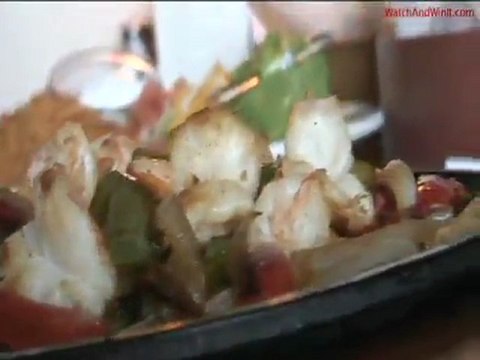Xtapa Joe's Yummy Shrimp Fajitas