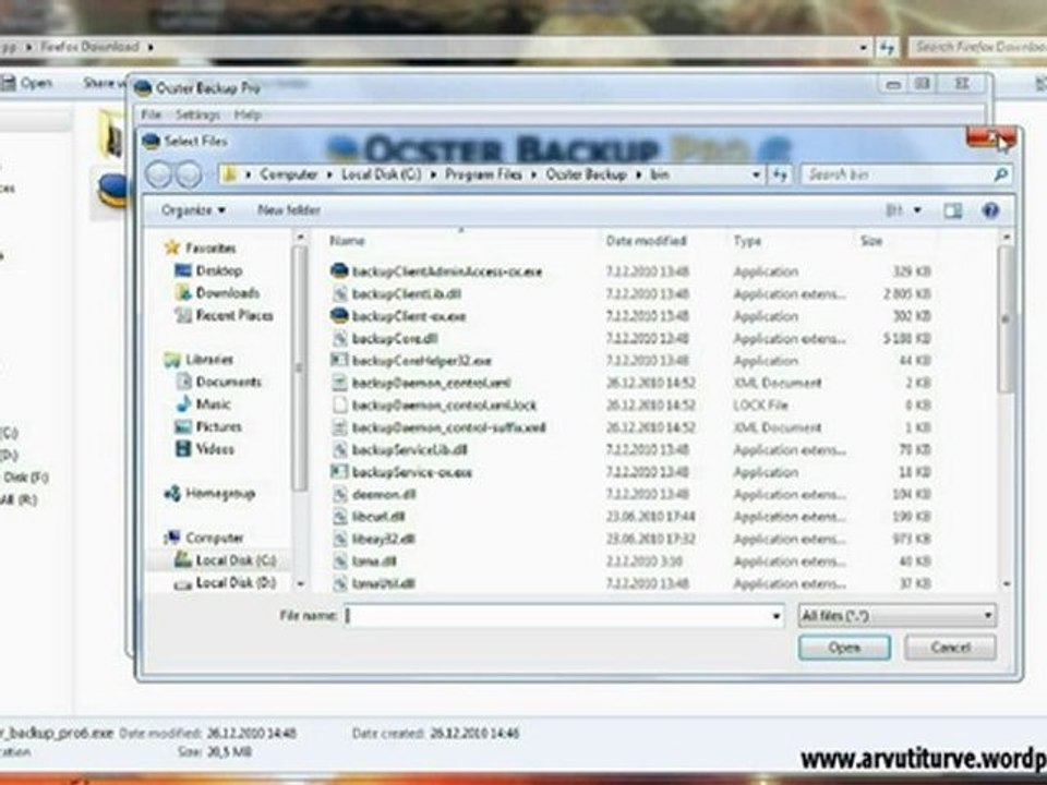 Ocster Backup Pro 6 Full version, legal serial key