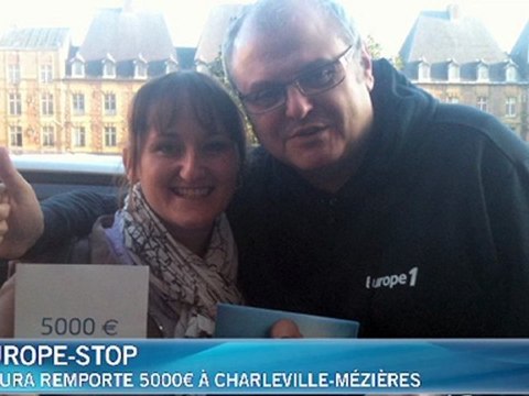 Elle gagne 5000€ en jouant à l'Europe-Stop !