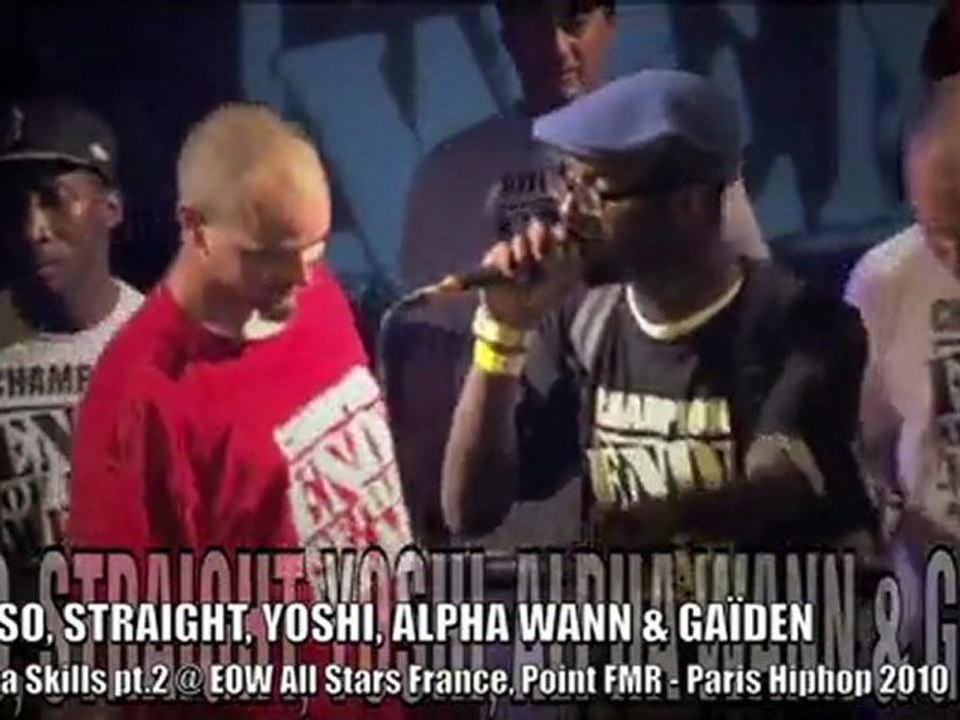 YOSHI ALPHA WANN GAÏDEN Cypha Skills@EOW All Stars