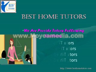 Best Home Tutors