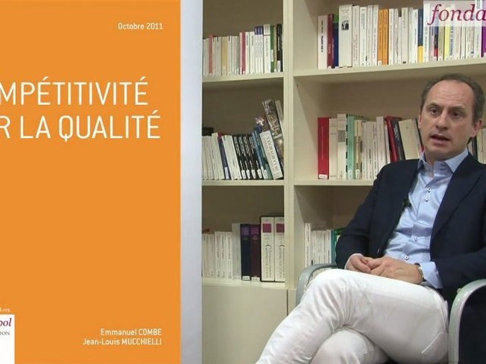 La compétitivité par la qualité - Emmanuel Combe