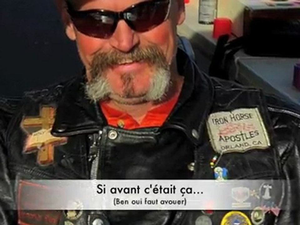 La Fille du rock à la conférence de presse Harley Davidson