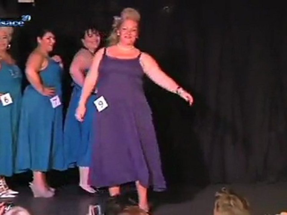 Les femmes rondes ont leur miss! (Alsace)