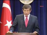 Ahmet Davutoğlu BM Mavi Marmara Raporu Basın Açıklaması - 2