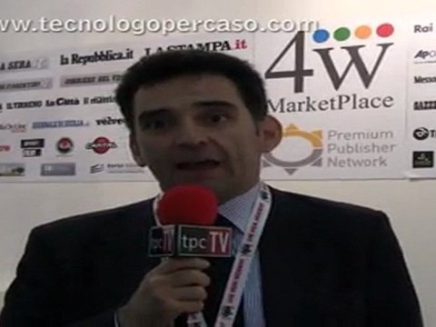 IAB Forum 2011 intervista a Carlo Tedeschi Polmonari 4W MarketPlace
