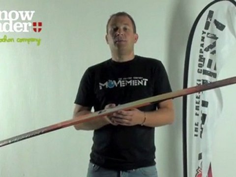 Snowleader présente le ski Spark de chez Movement