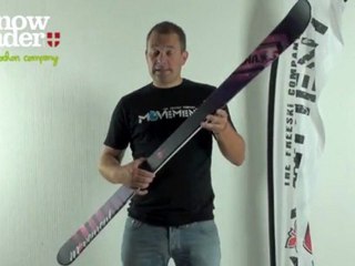 Snowleader présente le ski Naos de chez Movement