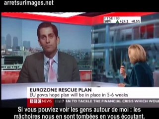 Intervention d'Alessio Rastani  sur l'effondrement global du système financier