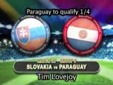 TIm Lovejoy on Slovakia v Paraguay