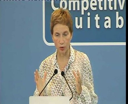 Laurence Parisot - Point Presse Medef - 13/09/2011