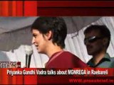 Priyanka Gandhi Vadra talks about MGNREGA in Raebareli
