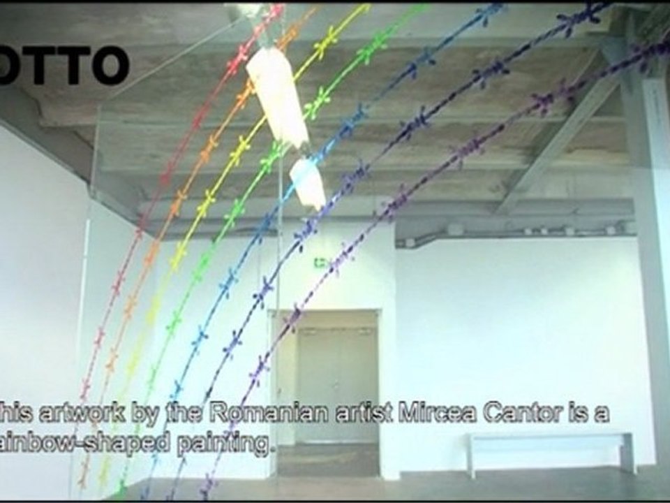 Mircea Cantor, Rainbow - OTTO à la FIAC 2011
