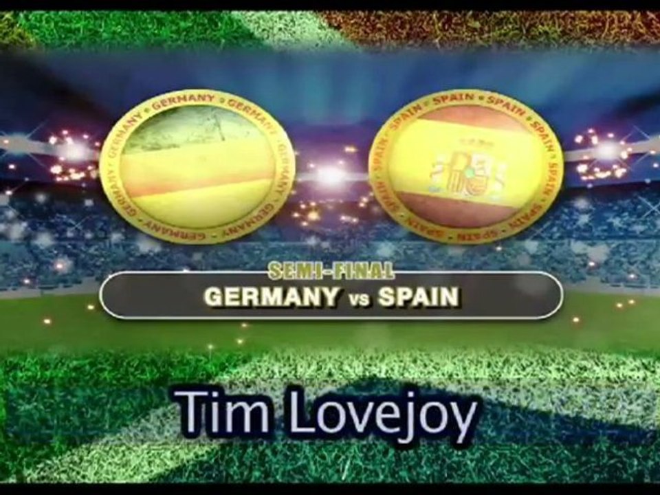 Tim Lovejoy on Germany v Spain