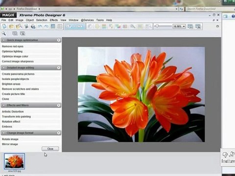 Photo and Image editor Magix Photo Designer Free - edit and optimize pictures easy and fast!