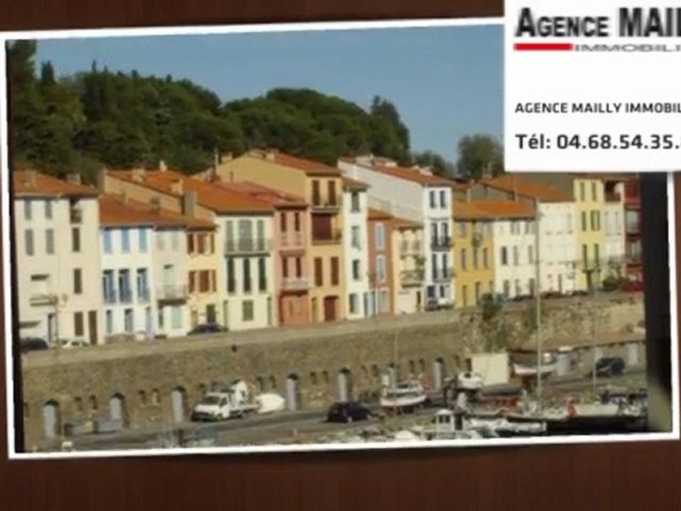 Vente - appartement - PORT VENDRES (66660)  - 30m²