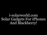 Solar products web store; solar gadgets for iPhone & blackberry