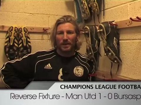 Robbie Savage - Bursaspor v Man Utd