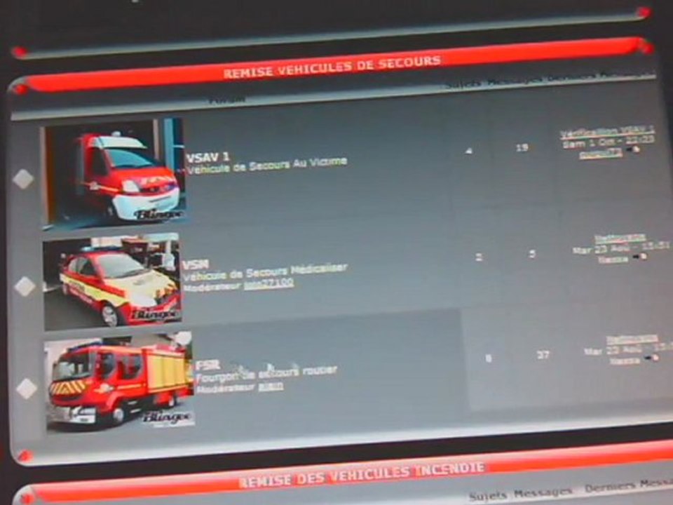 sapeurs pompiers virtuel a revin 08