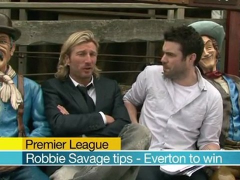 Robbie Savage - Everton v Blackburn