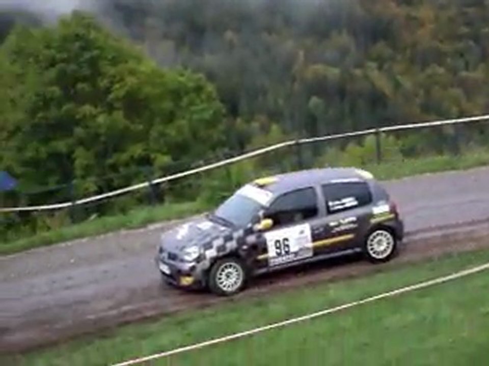 rallye des Bauges Cédric et Anthony JACQUES