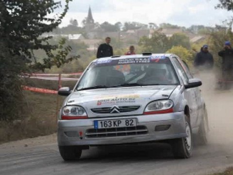 camera embarque rallye des cardabelles 2011 saxoT4 N° 83