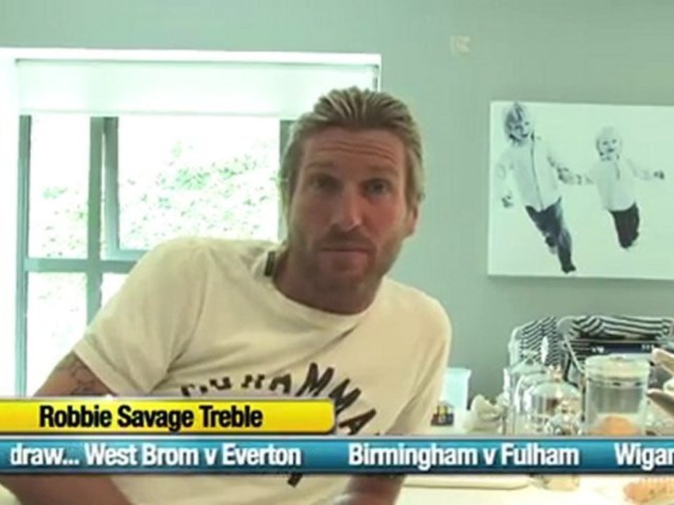 Robbie Savage treble