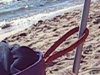 Elvin Cachou et Ulla à la plage au Cap Octobre 2011