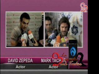 MARK TACHER CON DAVID ZEPEDA EN EL PROGRAMA "TODO PARA LA MUJER "