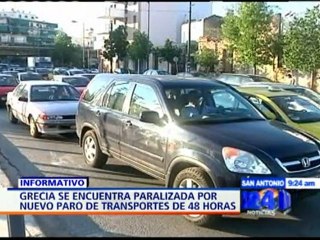 Grecia se encuentra paralizada por nuevo paro de transportes de 48 horas - NTN24.com