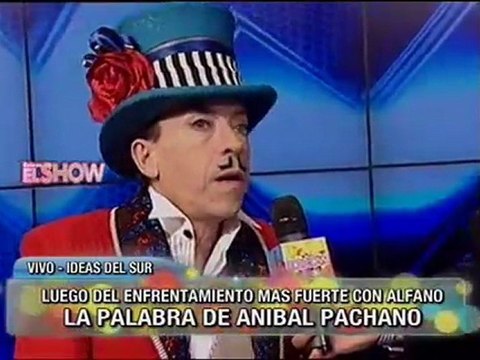 noticiaya.com - Aníbal Pachano habla después de la pelea con Graciela Alfano