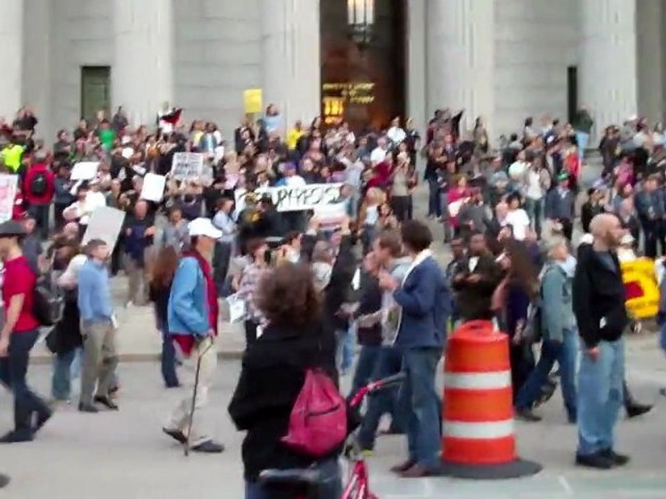 In The Middle March-(Occupy Wall Street)