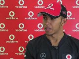 F1, GP Corea 2011: Intervista a Lewis Hamilton