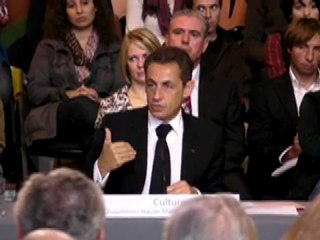Pompidou mobile - Chaumont - Nicolas Sarkozy