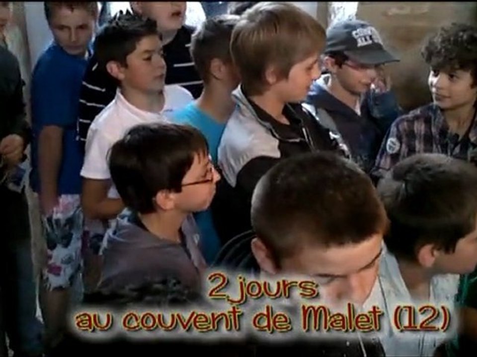Les 5èmes à Malet (Fête de la Foi)