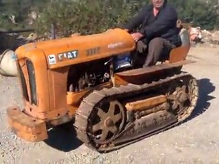 tracteur a chenilles fiat vigneto a vendre
