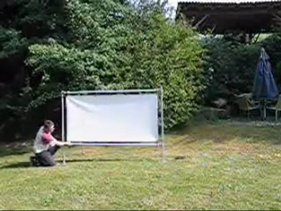 Bannerrahmen Aufbau IK Single freistehend