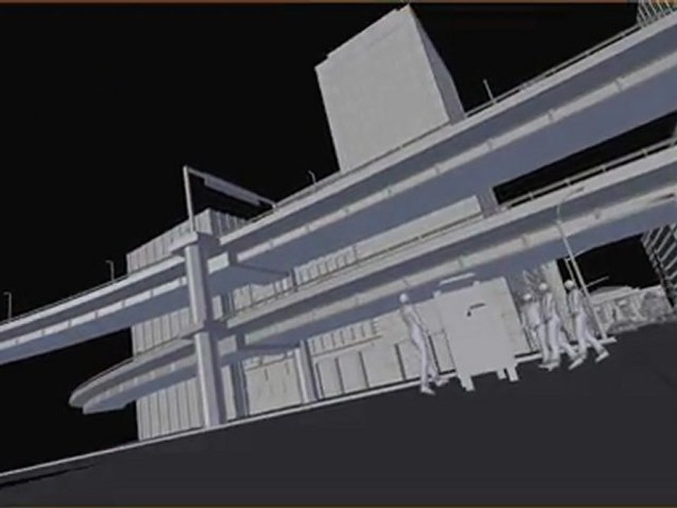 Blender 3D, a look at a big scale model.