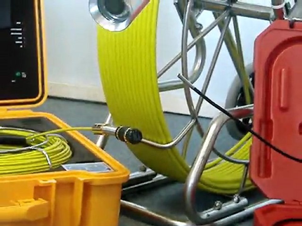 inspection de canalisations avec camera