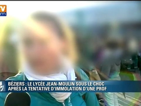 Immolation : le lycée de Béziers sous le choc