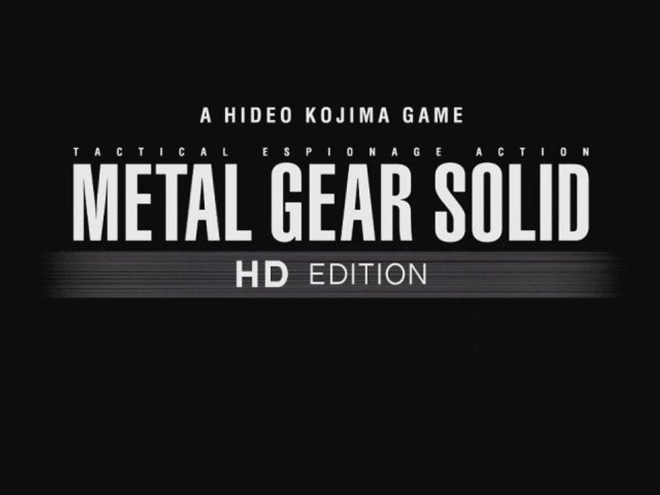 [HD] Metal Gear Solid HD Collection - Trailer