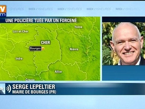 Une policière tuée par un forcené à Bourges