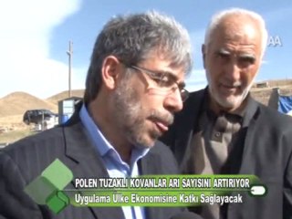 Download Video: Polen Tuzaklı Kovanlar Arı Sayısını Artırıyor 14.10.2011