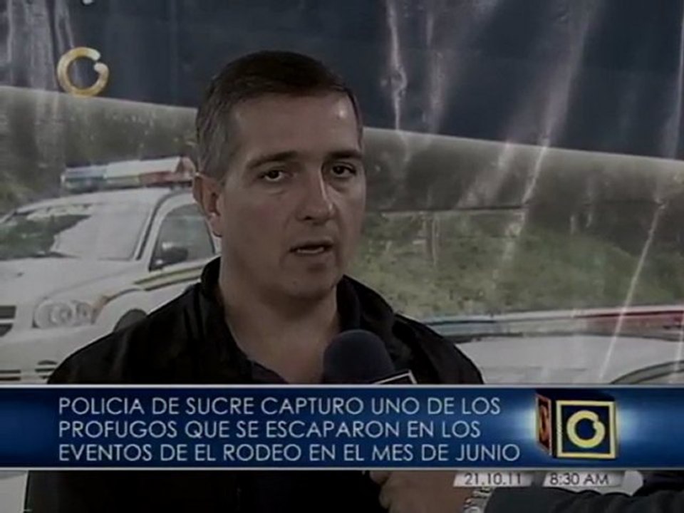 Capturado prófugo del Rodeo