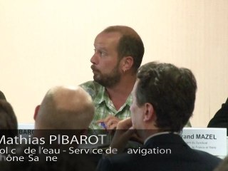 Présentation de Mathias Pibarot, Police de l'eau - Service de Navigation Rhône Saône
