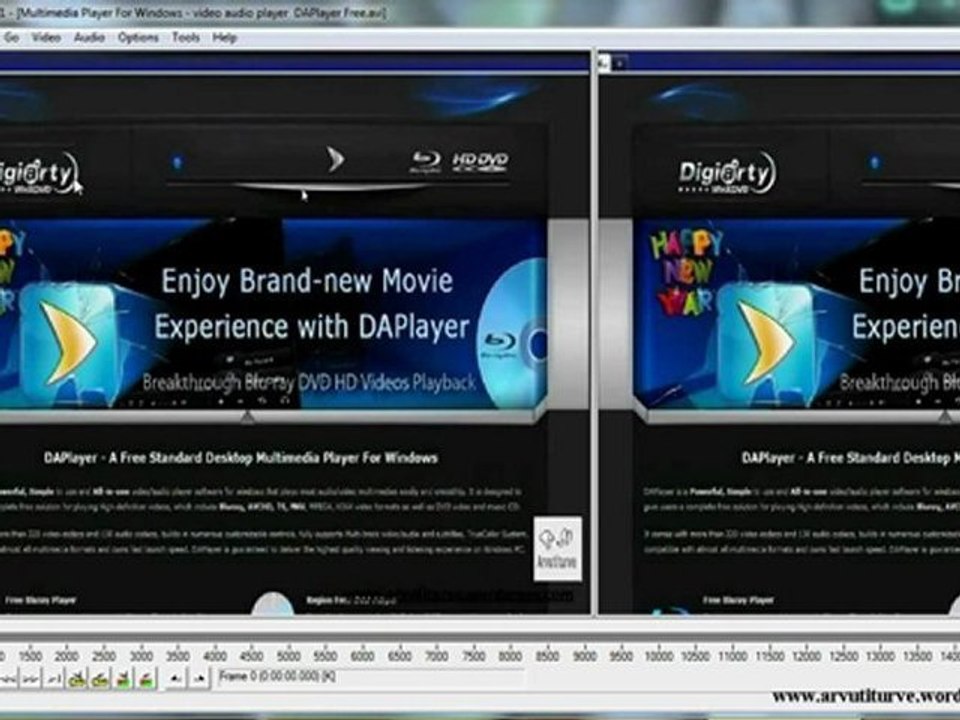 How remove audio from Avi video with freeware VirtualDub video