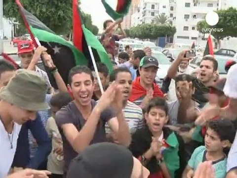 La Libye en liesse après la mort de Kadhafi