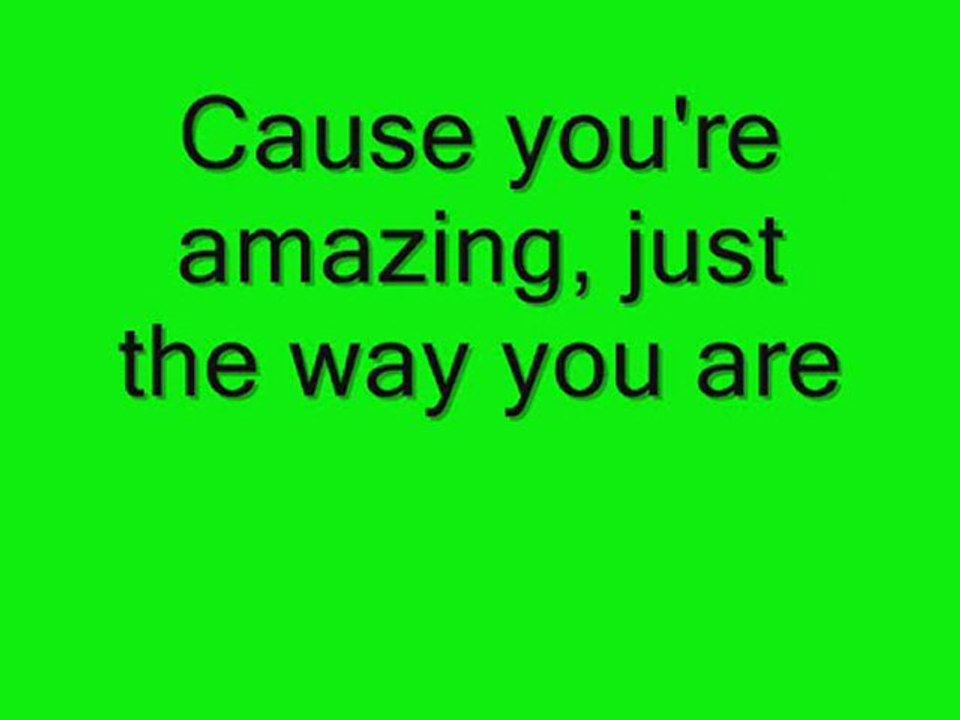 Awesome lyric video Boyce Avenue - Just the way you are