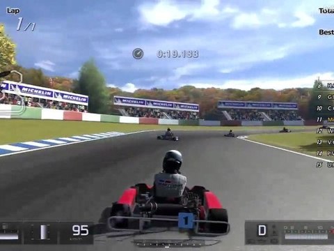 Gran Turismo 5 Spec 2.0 - Gran Turismo Racing Kart Jr. Gameplay